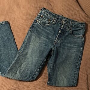 Levi's Classic Blue Denim Jeans